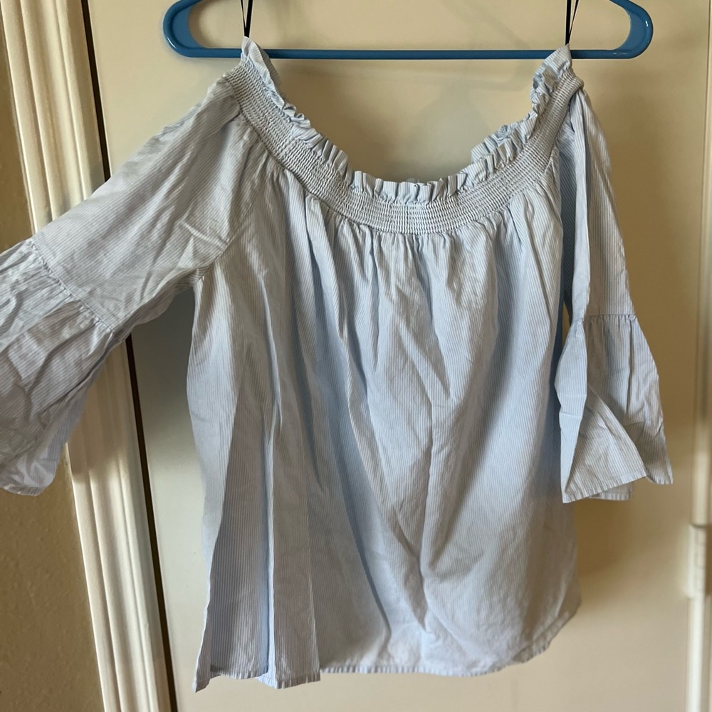 Off the shoulder blouse